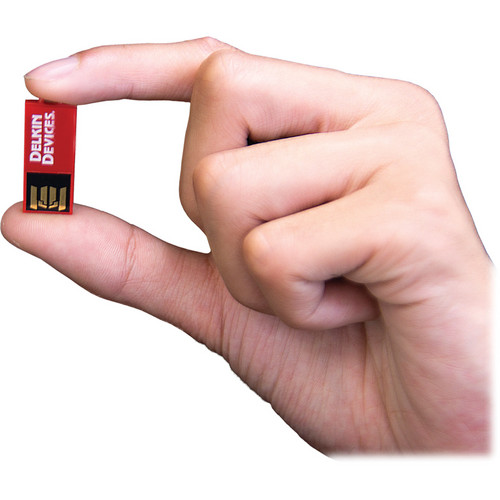 فلاش درايف 1 منفذ USB-A ديلكين ديفايسز تايني ، 32 جيجا بايت احمر