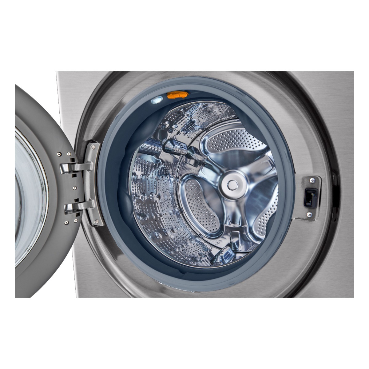 غسالة فول اتوماتيك ال جي واش تاور ، سعة 21 كجم ، فضي - FWT2116SS، مع شاشة سمارت LED مقاس 43 بوصة بدقة 4K UHD، بريسيفر داخلي - 43UA85006LA
