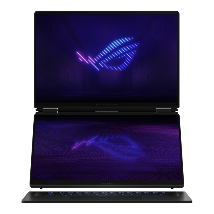 لاب توب جيمنج اسوس روج زيفيروس ديو 16 (2026) - GX651AX-SR264W ، معالج انتل كور الترا 9 386H 16 بوصة ، هارد 2 تيرا بايت SSD ، رام 64 جيجا بايت ، كارت شاشة انفيديا جي فورس RTX 5090 ،ويندوز 11 - رمادي ستيلار