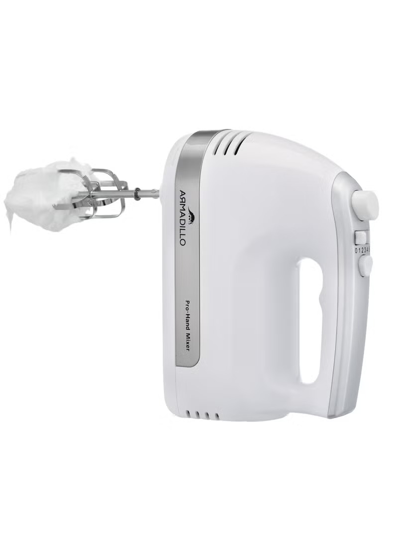 Armadillo Hand Mixer 500 Watt White - ARM-SDA-HMIX