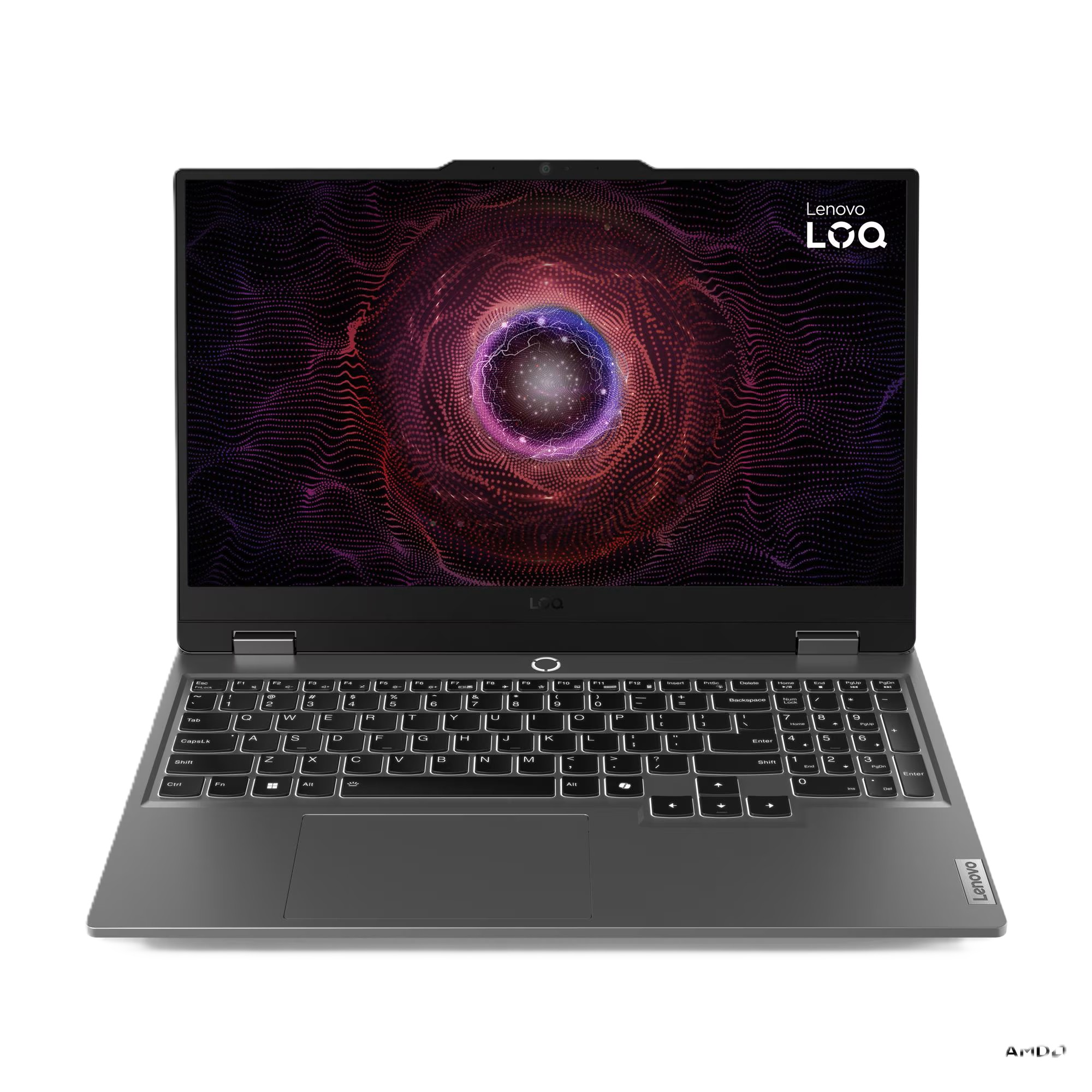 لاب توب جيمنج لينوفو LOQ 15ARP9 ، معالج ايه ام دي رايزن 5 7235HS 15.6 بوصة ، هارد 512 جيجا بايت SSD ، رام 16 جيجا بايت ، كارت شاشة انفيديا جي فورس RTX 4050 ،فري دوس - رمادي لونا
