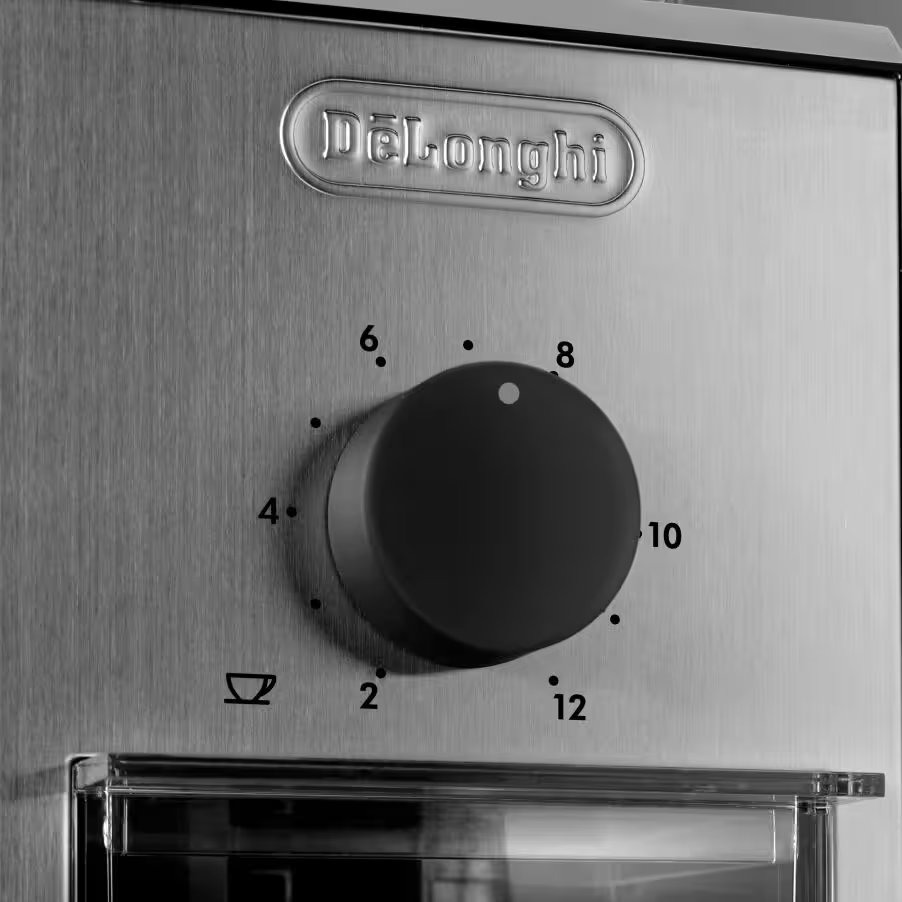 Delonghi Burr Coffee Grinder , 150 gm 170 Watt , Silver - KG89