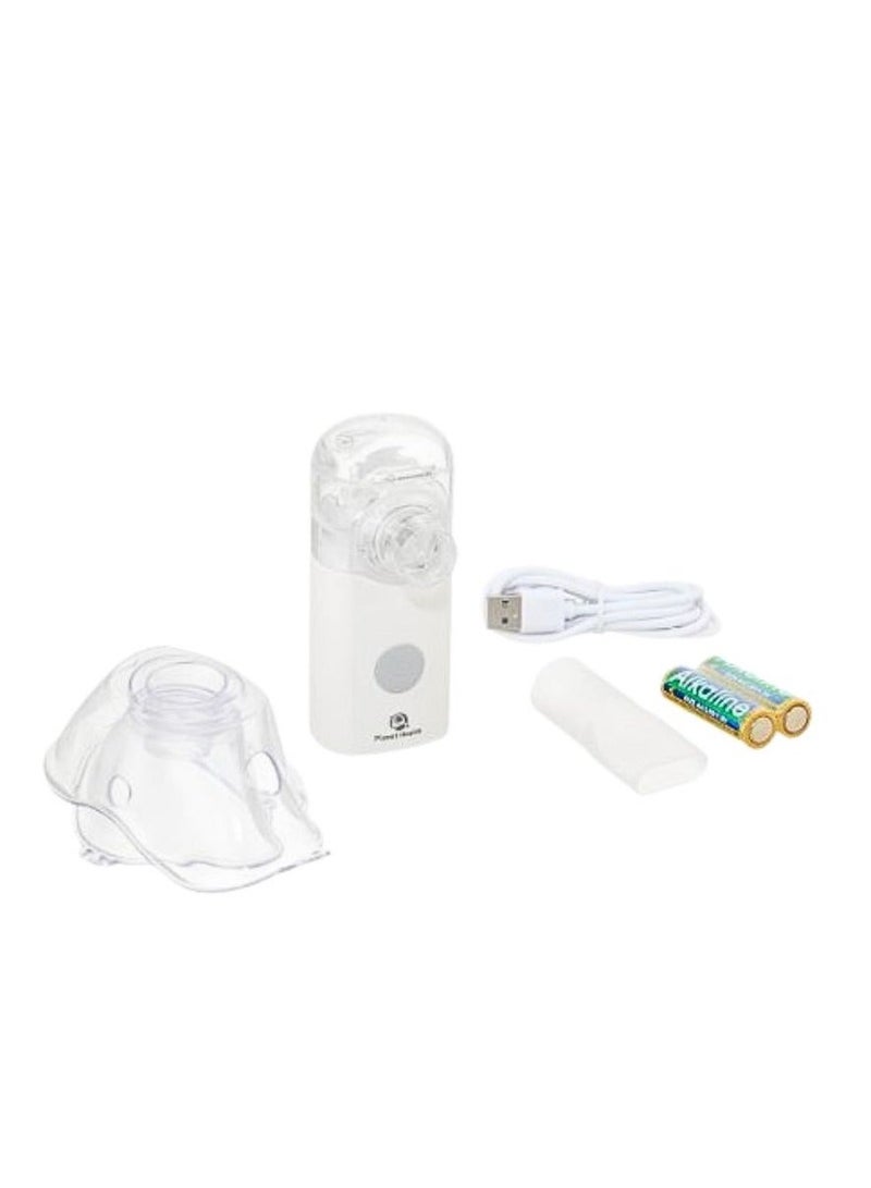 Planet Health Aerox USB, and AA Batteries Nebulizer , White