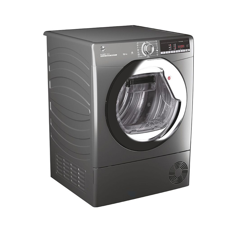 مجفف ملابس هوفر ، سعة 10 كجم ، فضي - HLEC10TCER-ELA