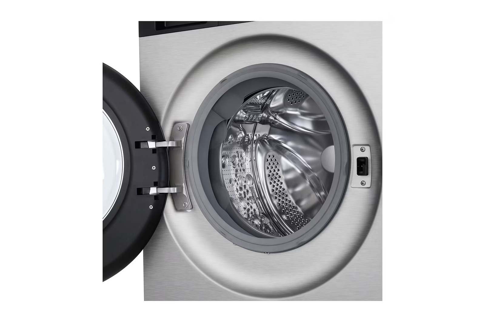 LG Inverter Front Load Washing Machine , 10 kg , Essence Silver - F4X5RYG23