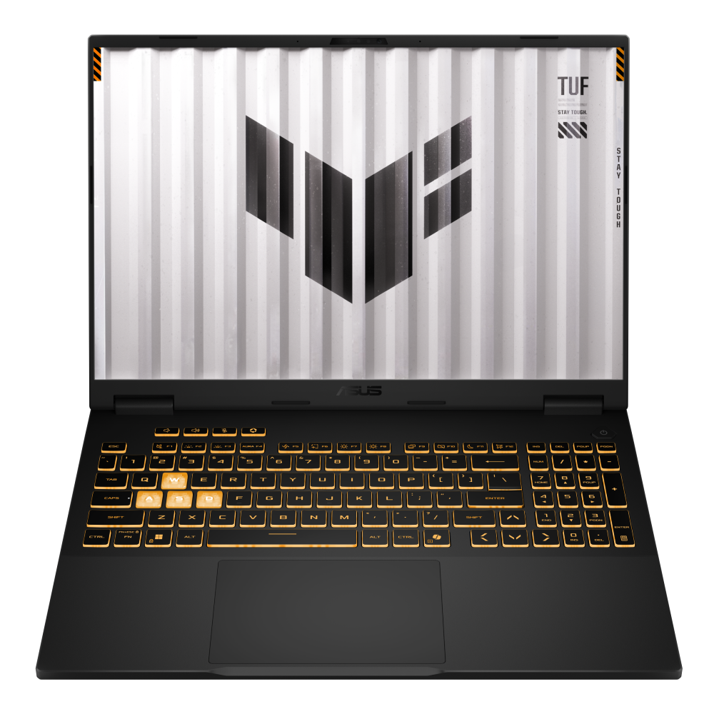 لاب توب جيمنج اسوس تاف جيمنج F16 - FX608JMR-RV057W ، معالج انتل كور i7-14650HX 16 بوصة ، هارد 512 جيجا بايت SSD ، رام 16 جيجا بايت ، كارت شاشة انفيديا جي فورس RTX 5060 ،ويندوز 11 - رمادي جايجر