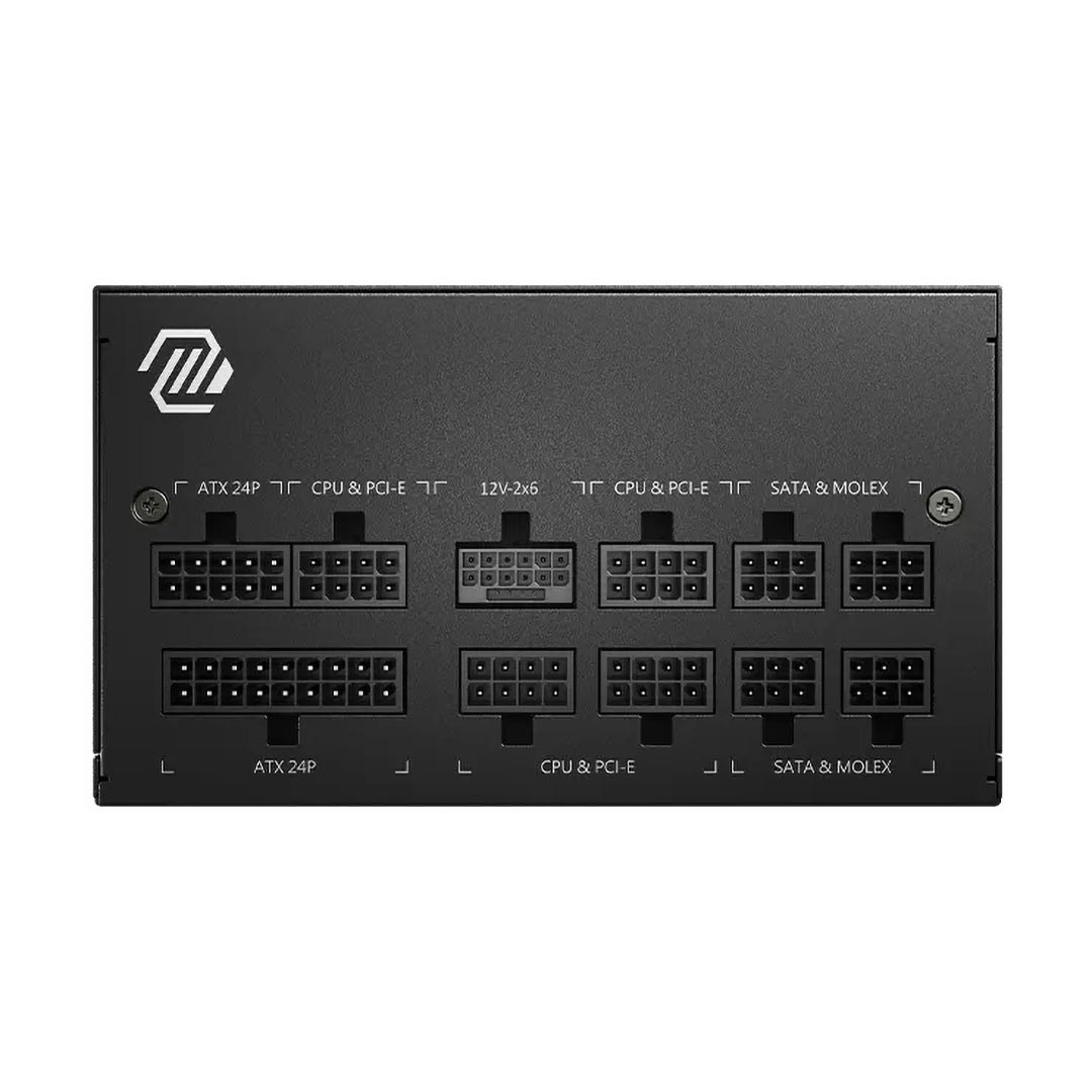 مزود طاقة ام اس اي ماج A750GL PCIE5 ، 240 فولت ، اسود