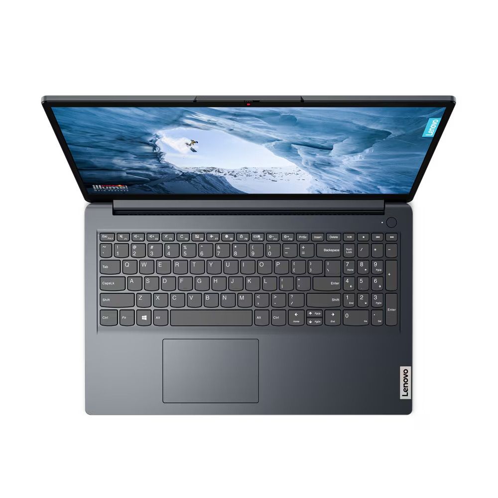 لاب توب لينوفو IdeaPad 1 15IAU7 82QD00HHED ، معالج انتل سيليرون N4020 15.6 بوصة ، هارد 256 جيجا بايت SSD ، رام 8 جيجا بايت ، كارت شاشة انتل UHD جرافيكس ،فري دوس - ازرق ايبس