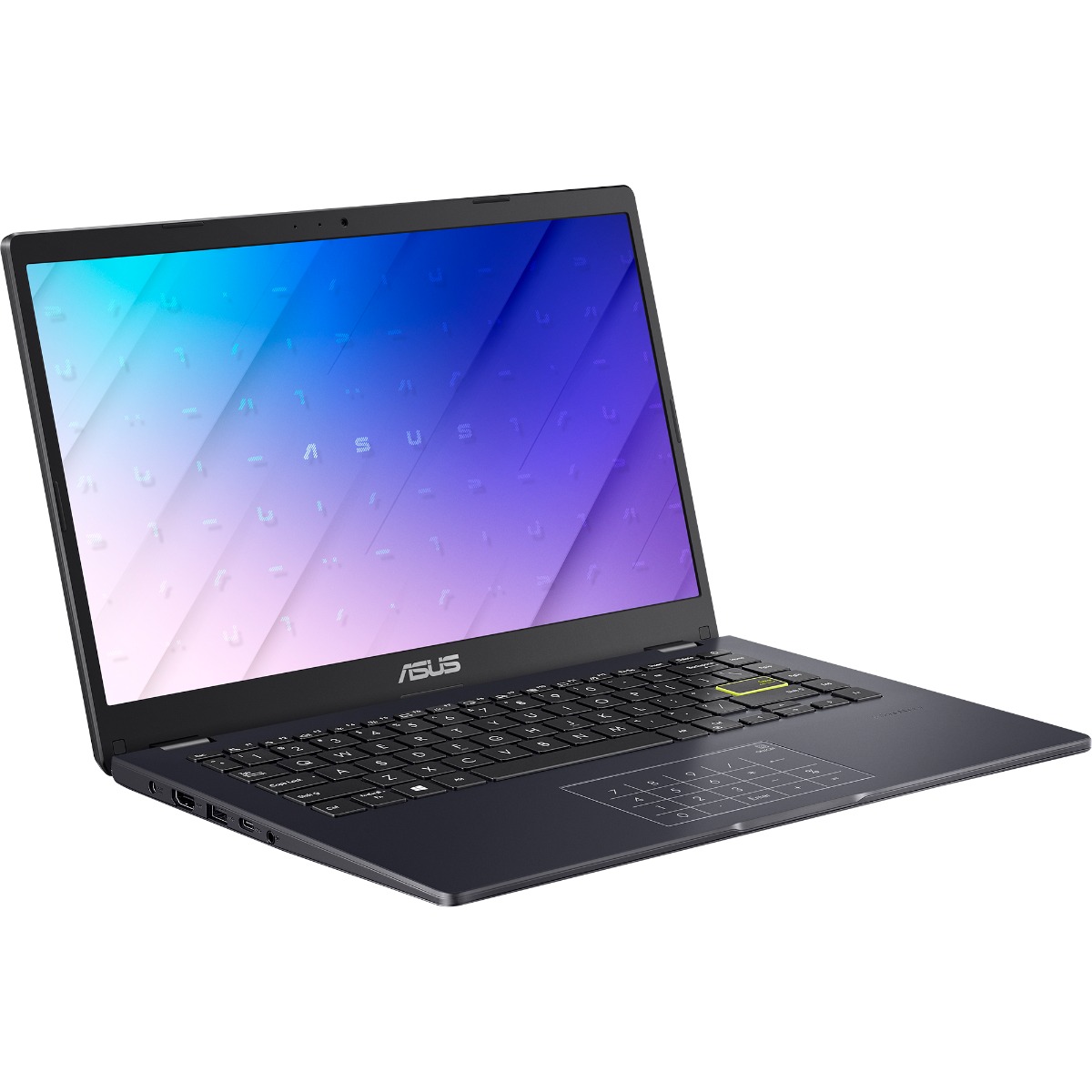 Asus E410MA-BV001W Laptop ,Intel Celeron N4020 14 Inch ,256 GB SSD ,4 GB ,Intel HD 600 Graphics ,Windows 10 - Peacock Blue