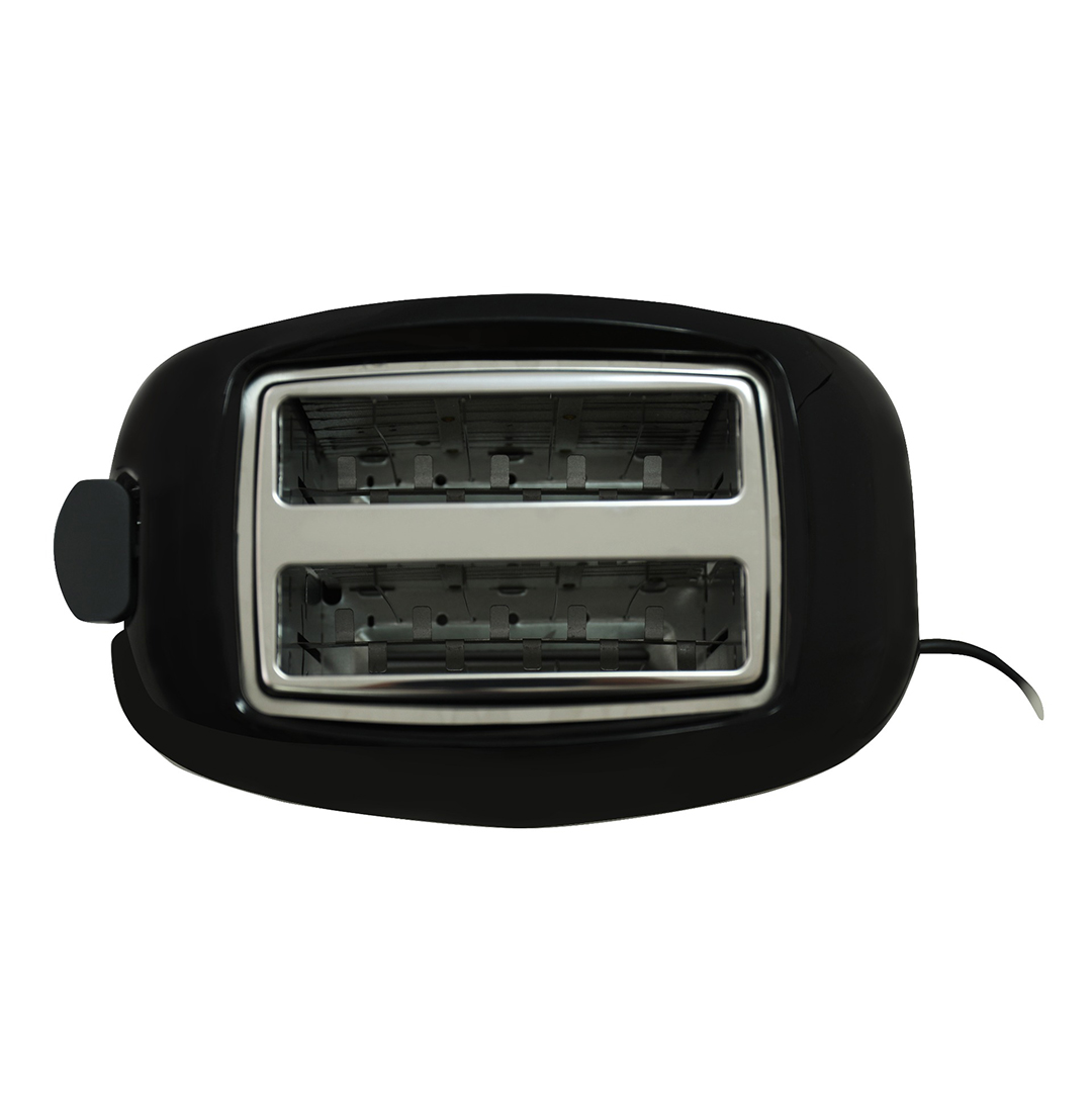 Mienta Toaster , 2 Slices 800 Watt Black - TO21409B