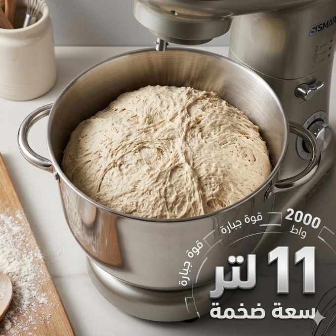 عجان ستاند اس سمارت ، سعة 11 لتر ، فضي - SBM8810G
