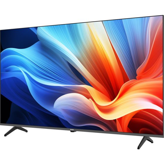 شاشة تلفزيون سمارت هاير ، مقاس 50 بوصة ، ليد ، دقة 4K UHD ، بريسيفر داخلي