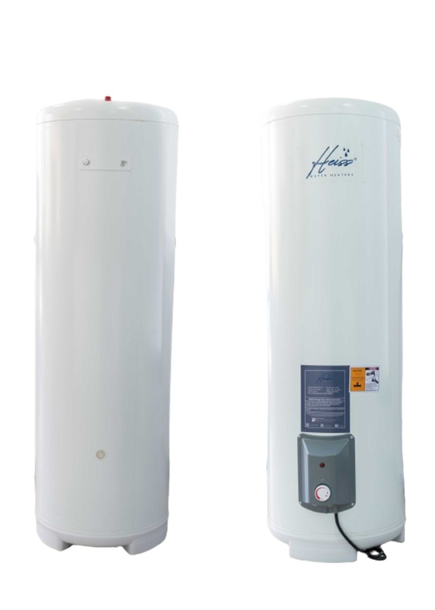 Heiss Central Electric Water Heater , 160 Liter White - HEWH-160