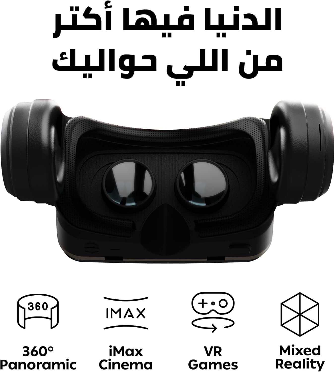 Cardoo Box Pro Wired VR Headset with Lightning Cable ,Black - CEGVRL05