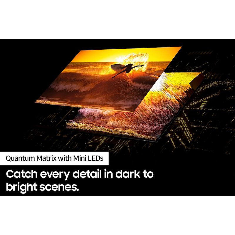 Samsung 85 Inch Smart TV , 4K UHD Neo QLED Built-In Receiver