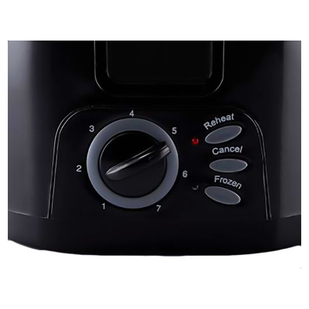 Mienta Toaster , 2 Slices 800 Watt Black - TO21409B