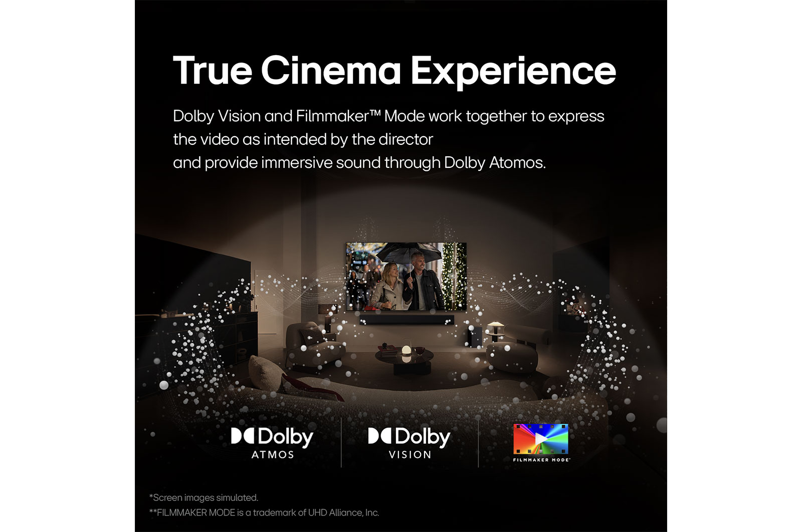 شاشة تلفزيون سمارت ال جي ، مقاس 83 بوصة ، OLED Evo ، دقة 4K UHD ، بريسيفر داخلي