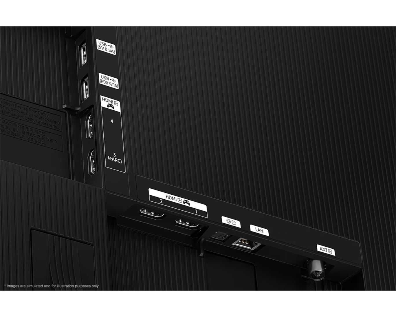 Samsung 65 Inch Smart TV , 4K UHD OLED Built-In Receiver