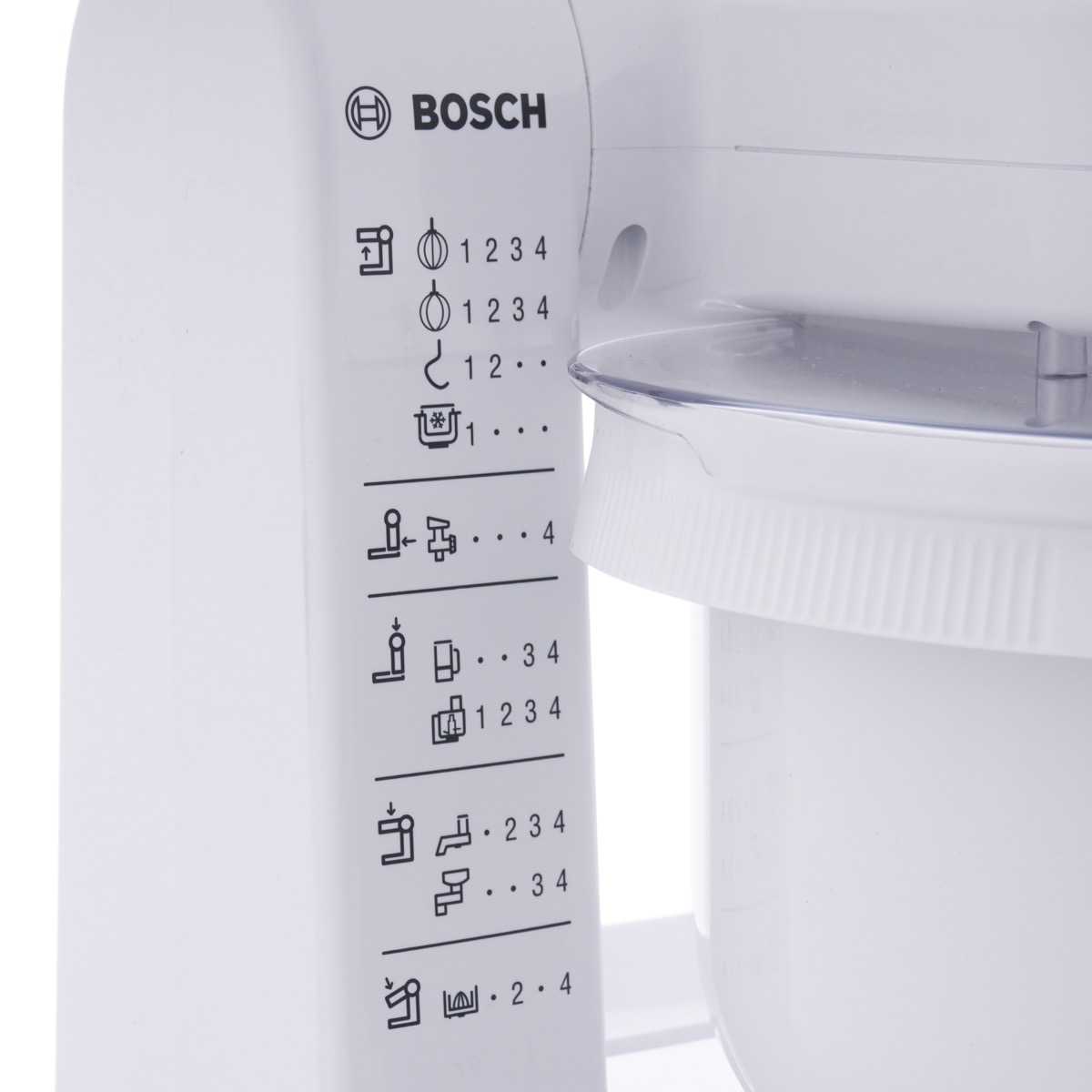 Bosch Kitchen Machine ,500 Watt ,White - MUM4427
