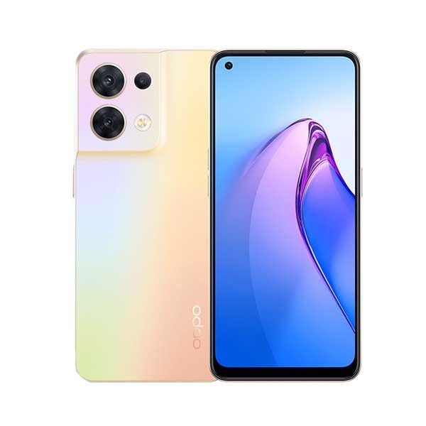 اوبو رينو 8 ، سعة 256 جيجا بايت ، رام 8 جيجا بايت ، شبكة 5G ، شريحتين - ذهبي لامع