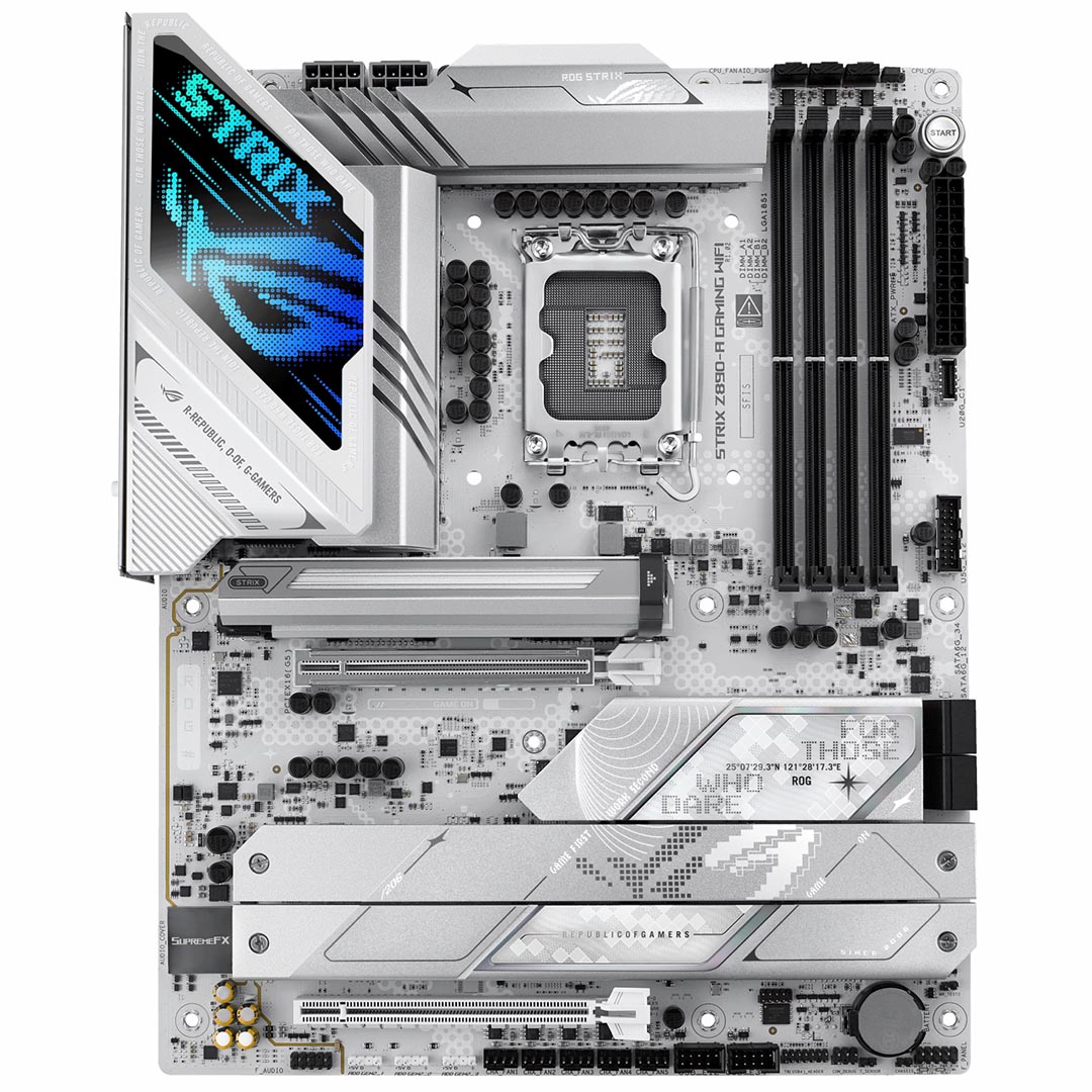 ماذر بورد اسوس روج ستريكس Z890-A جيمنج واي فاي ، Intel ، ATX - ابيض