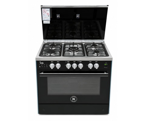 بوتاجاز غاز يونيون اير برو لايت ، عدد 5 شعلة ، اسود - C69SS-GC-447-IDFSO-SO-PL-AL