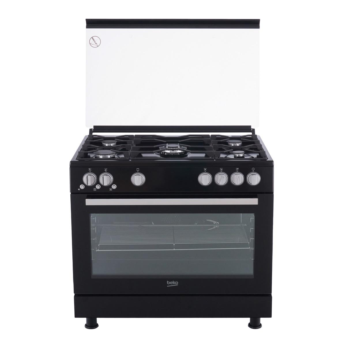 بوتاجاز غاز بيكو ، عدد 5 شعلة ، اسود - GGR 15115 DX NBE