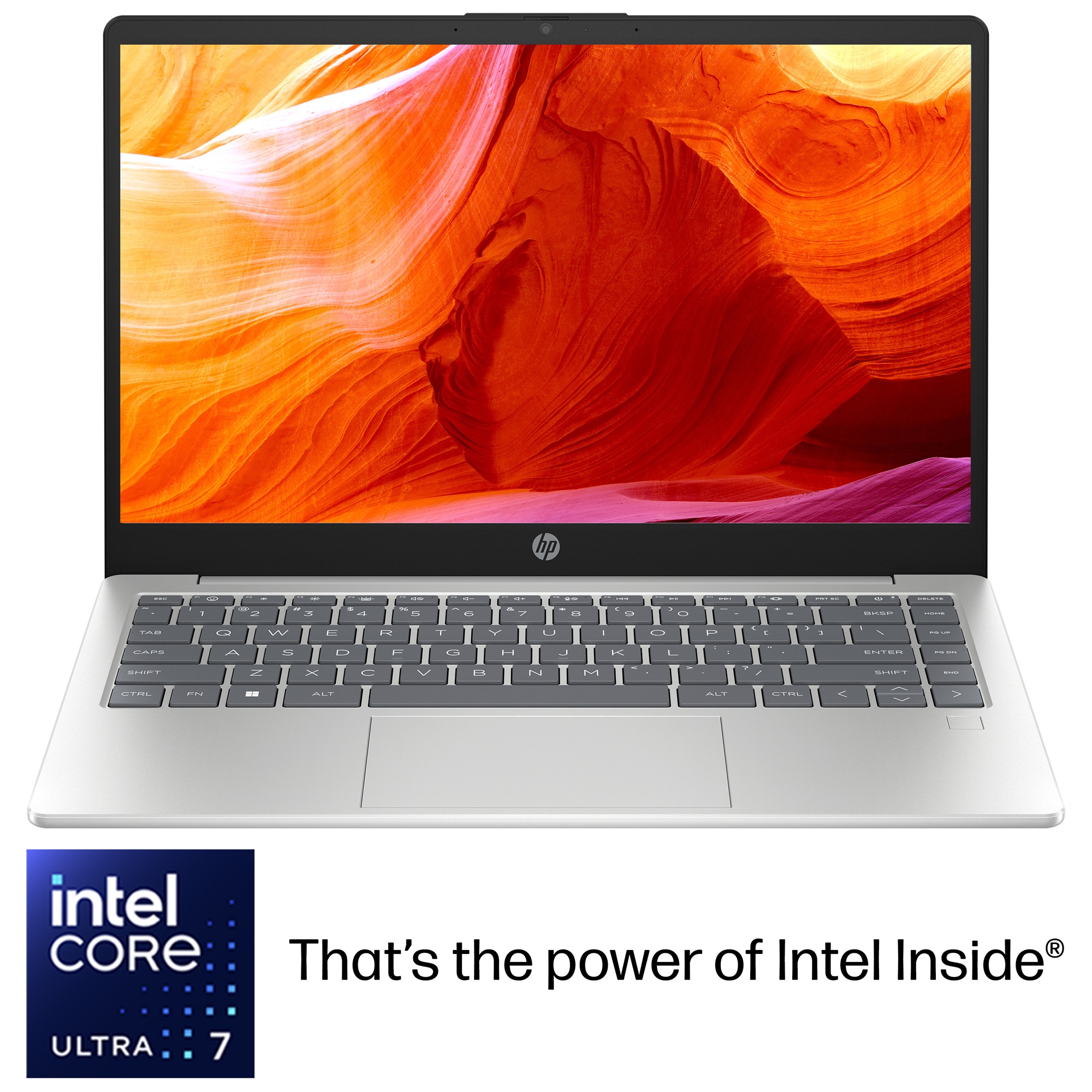لاب توب اتش بي 15-fd1025ne - C0QT3EA ، معالج انتل الترا 7 155H 15.6 بوصة ، هارد 1 تيرا بايت SSD ، رام 16 جيجا بايت ، كارت شاشة انتل Arc جرافيكس ،ويندوز 11 - فضي ناتشورال