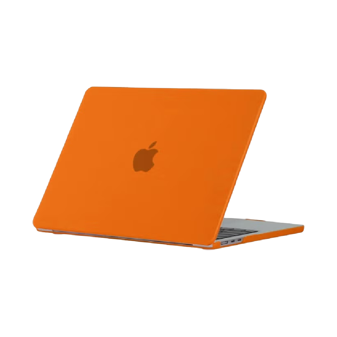 Generic Hard Shell Laptop Case for Macbook Air 15-Inch , Crystal Orange