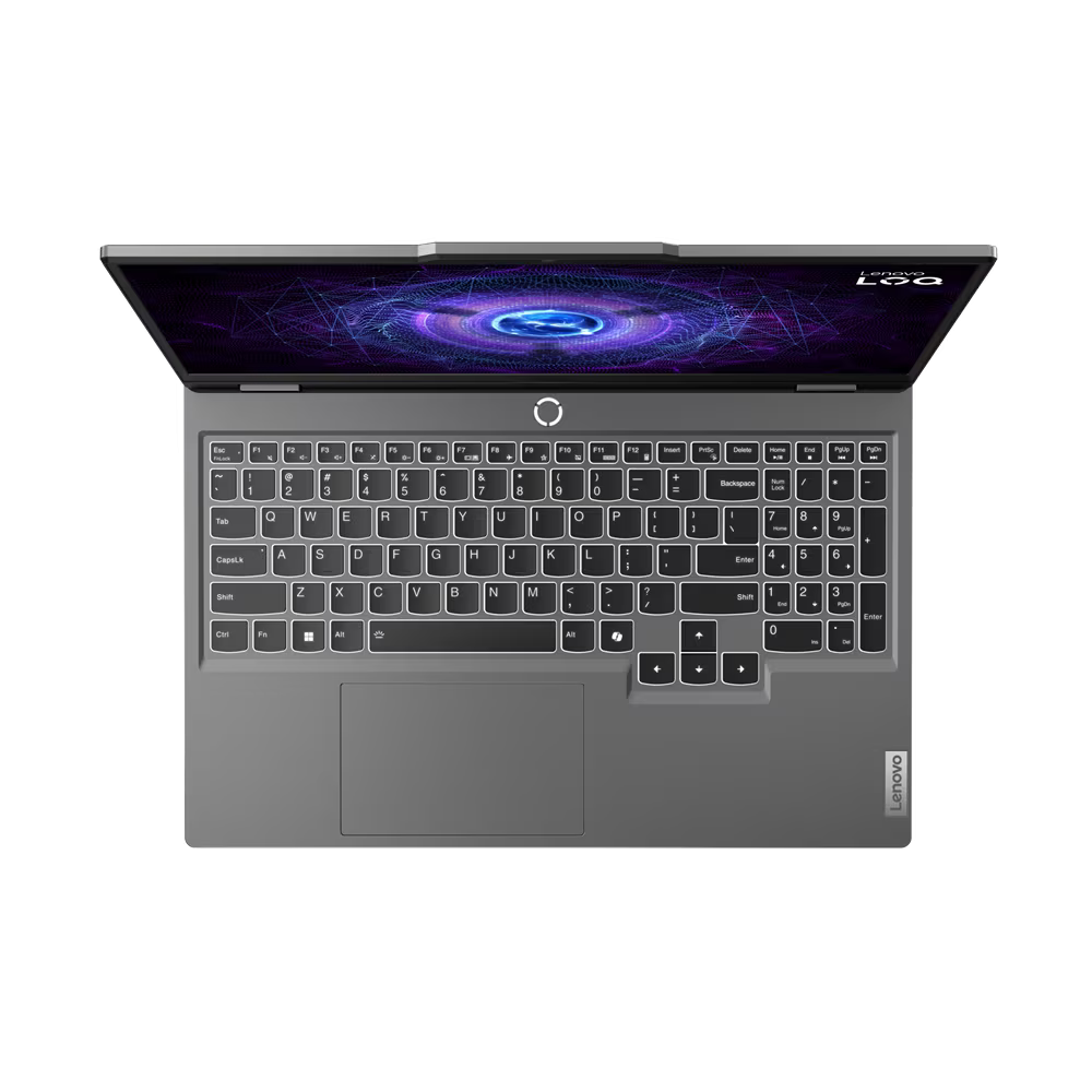 لاب توب جيمنج لينوفو LOQ 15IRX9 - 83DV012HED ، معالج انتل كور i5-13450HX 15.6 بوصة ، هارد 512 جيجا بايت ، رام 24 جيجا بايت ، كارت شاشة انفيديا جي فورس RTX 3050 ،فري دوس - رمادي لونا