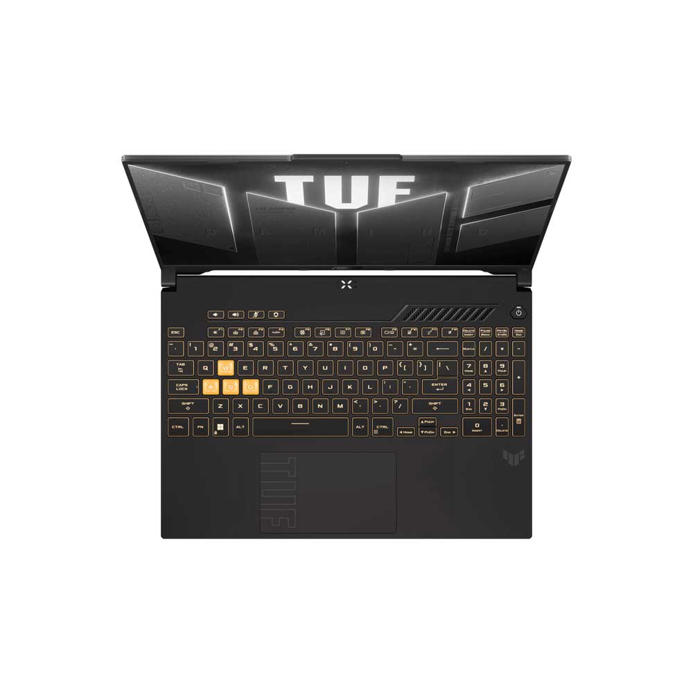لاب توب جيمنج اسوس تاف جيمنج F16 - FX607VU-RL167W ، معالج انتل كور 7-240H 16 بوصة ، هارد 512 جيجا بايت SSD ، رام 16 جيجا بايت ، كارت شاشة انفيديا جي فورس RTX 4050 ،ويندوز 11 - رمادي ميتشا