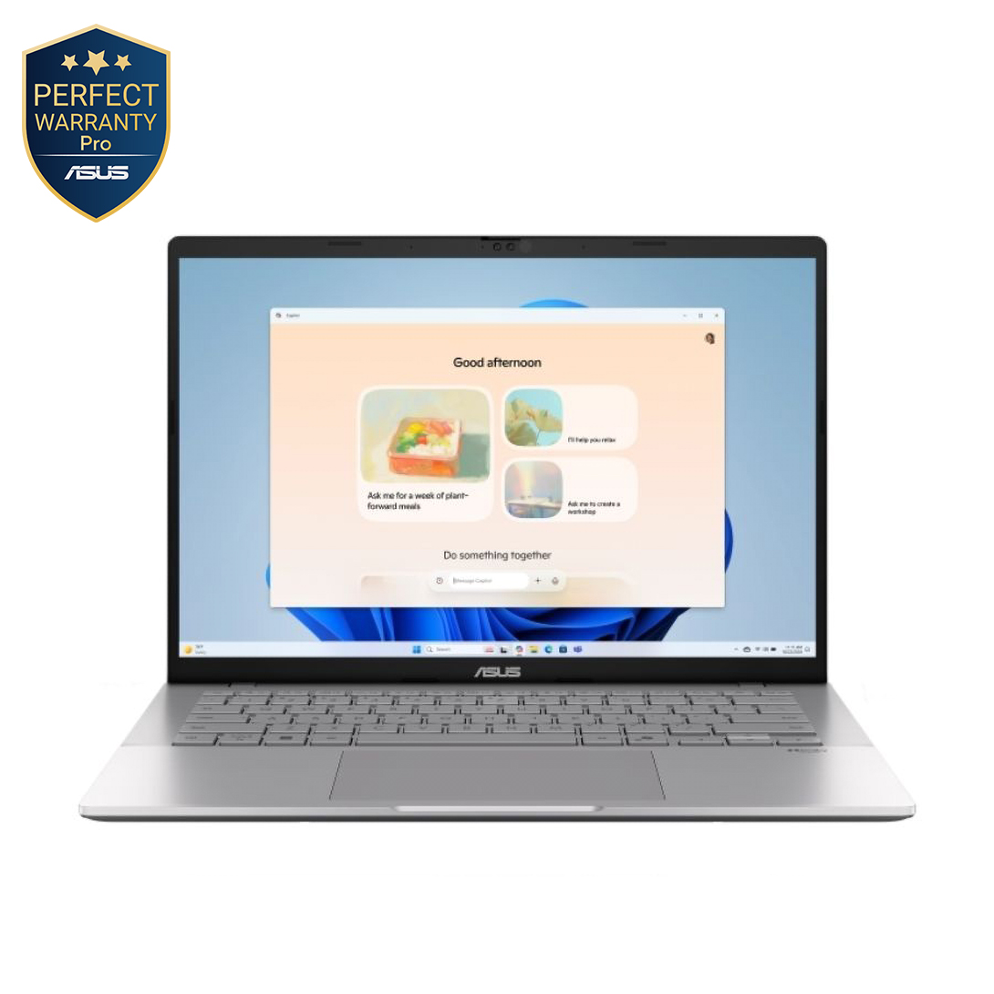 Asus Vivobook S14 S3407CA-LY065W Laptop ,Intel Core Ultra 5-225H 14 Inch ,512 GB SSD ,16 GB ,Intel Graphics ,Windows 11 - Cool Silver