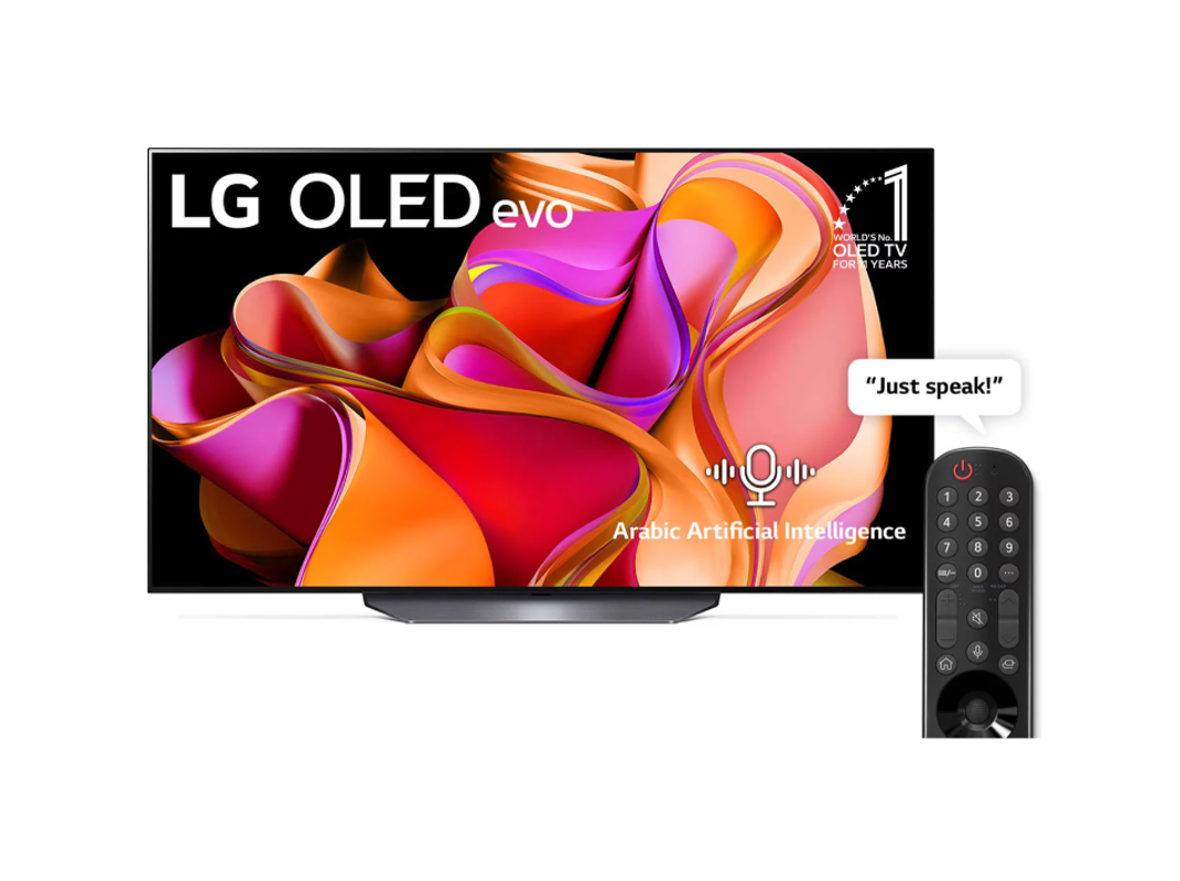 LG 65 Inch Smart TV , 4K UHD OLED Evo Built-In Receiver