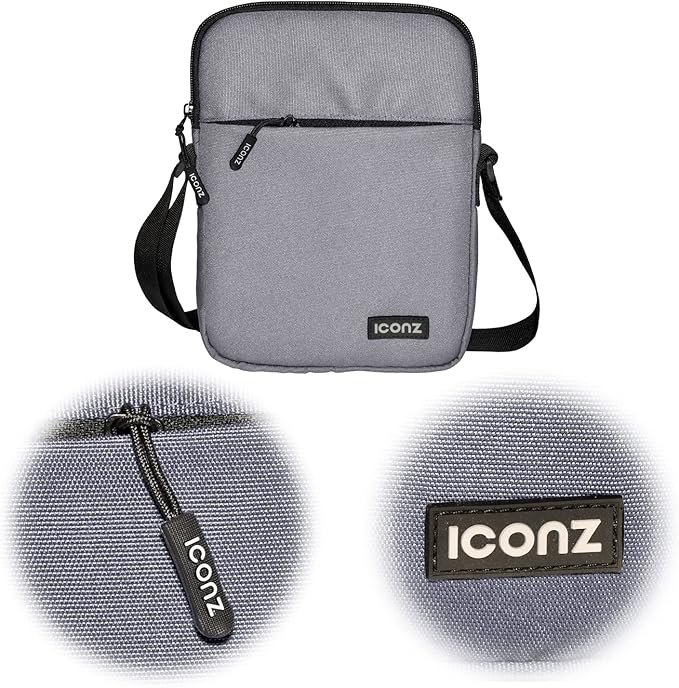 Iconz Cross Bag , Light Grey - 1031