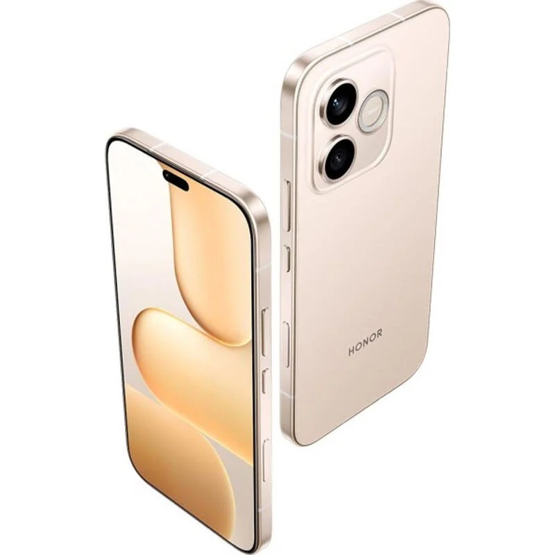 هونر 600 لايت ، سعة 256 جيجا بايت ، رام 8 جيجا بايت ، شبكة 5G ، شريحتين - ذهبي ديزيرت