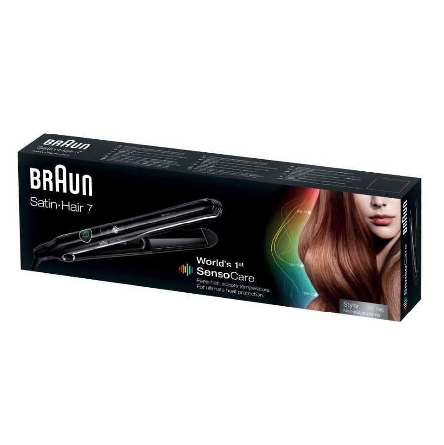 Braun Satin Hair 7 Hair Straightener 200 Celsius , Black - ST780E