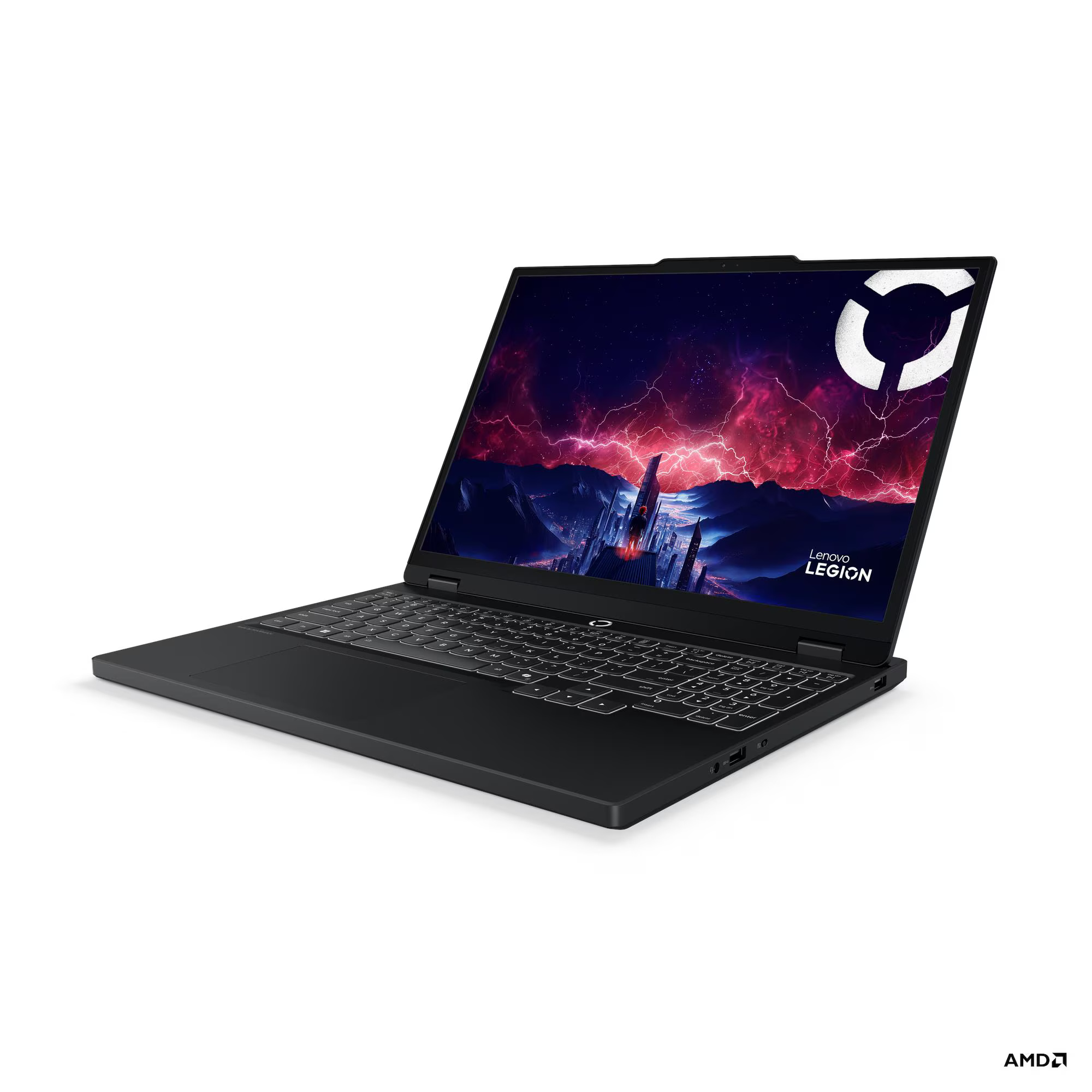 لاب توب جيمنج لينوفو ليجون 5 - 15AHP10 - 83M0005XED ، معالج AMD Ryzen 7 260 15.3 بوصة ، هارد 1 تيرا بايت SSD ، رام 32 جيجا بايت ، كارت شاشة انفيديا جي فورس RTX 5060 ،فري دوس - اسود اكليبس