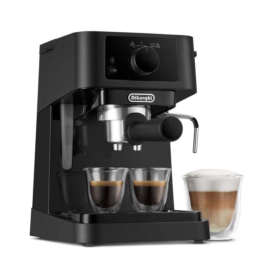 Delonghi Stilosa Espresso Machine , 1 Liter , Black - EC230.BK