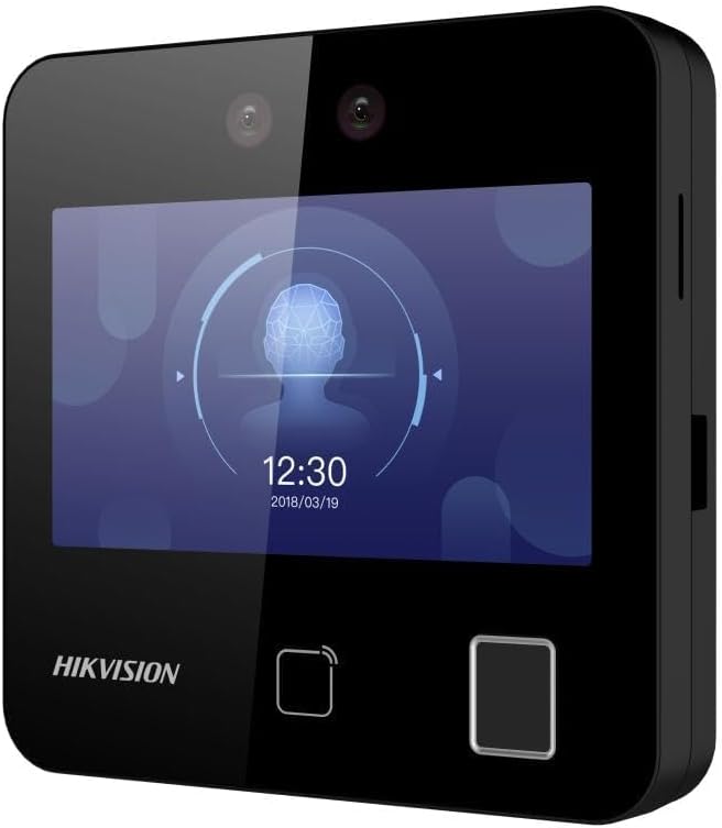 Hikvision Time and Attendance Device with Face Recognition ,Black - DS-K1T343EFWX