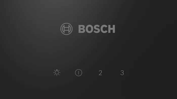 Bosch Series 2 Built-In Decorative Hood , 60 Centimeter , Black - DWK63PJ61T