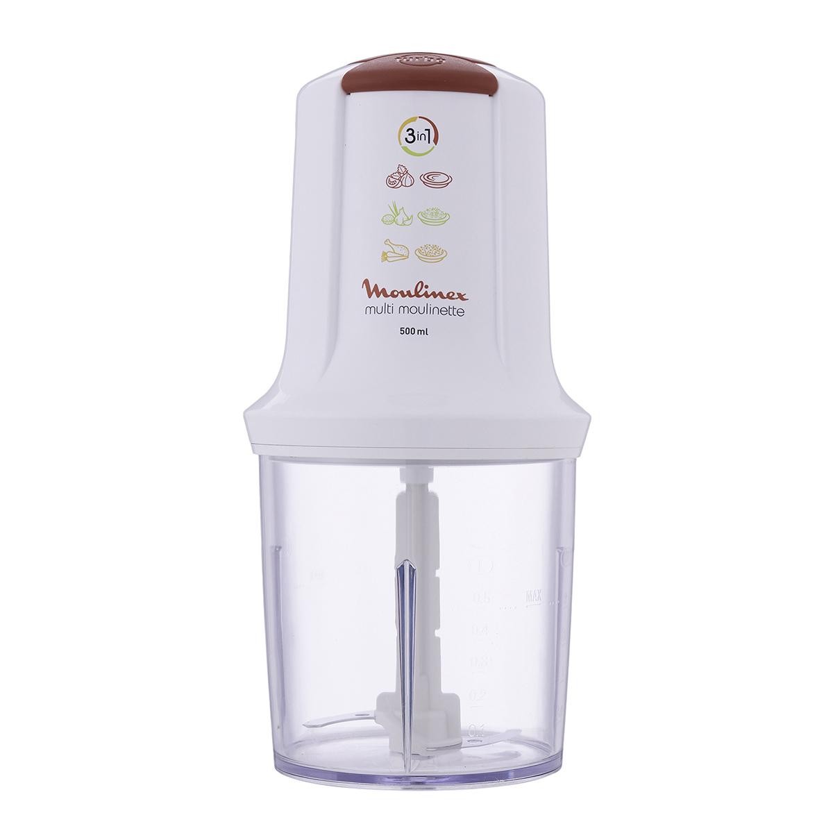 Moulinex AT7151EG Electric Chopper , 500 Watt White