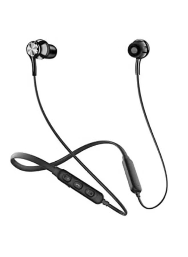 Generic L11 Wireless Neckband In-Ear Earphones , Black