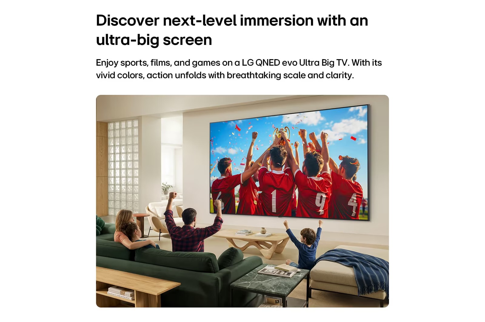 LG 75 Inch Smart TV , 4K UHD Mini LED Built-In Receiver