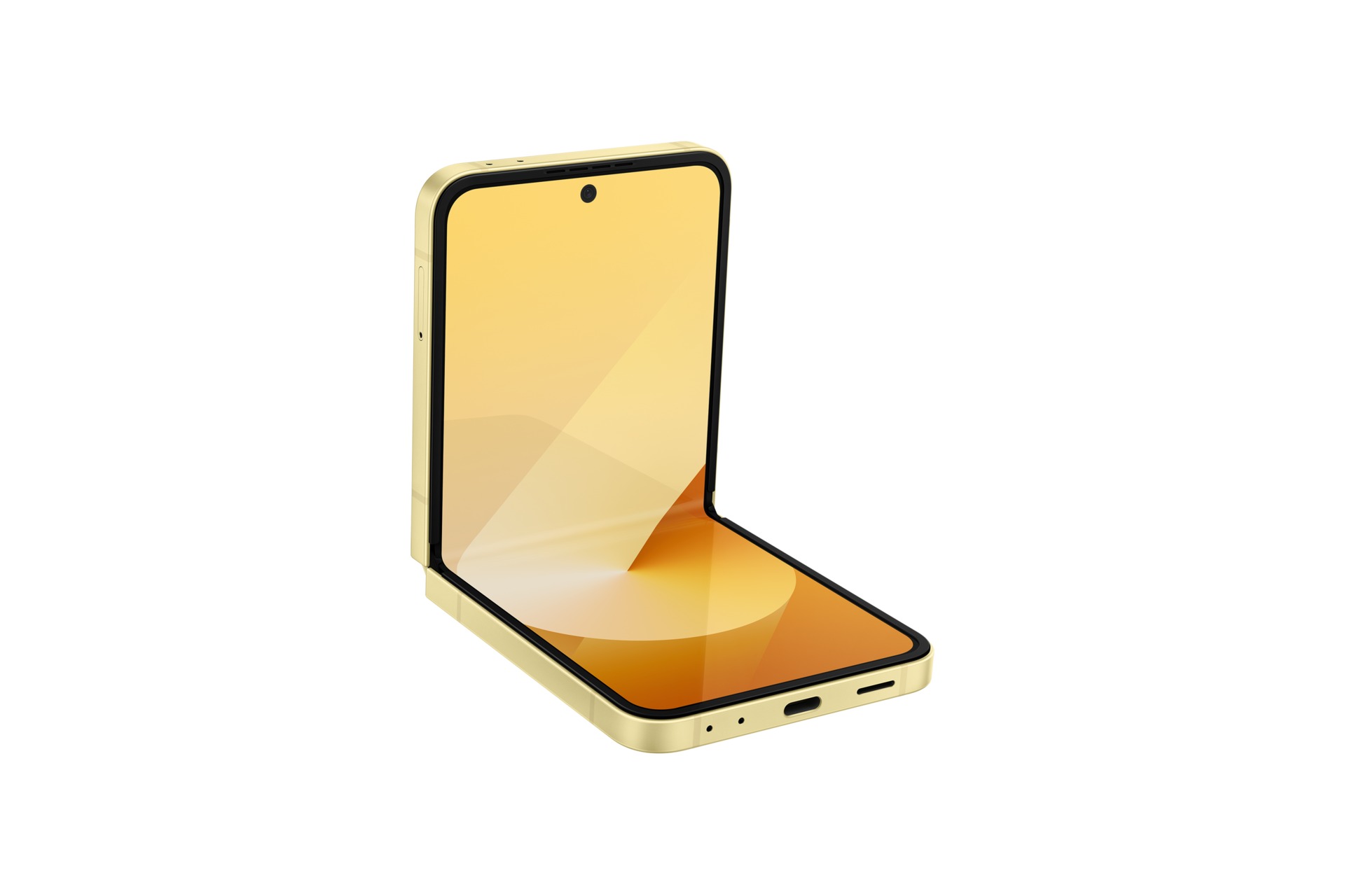 Samsung Galaxy Z Flip 6 , 256 GB , 12 GB , 5G , Dual-SIM - Yellow