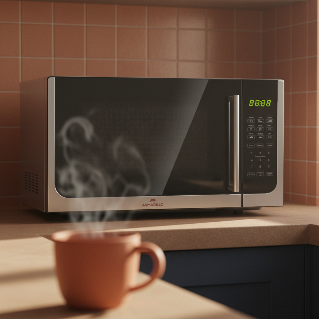 ميكرويف بدون شواية ارماديللو ، سعة 30 لتر ، 950 وات ، اسود وفضي - ARM-SDA-MW-SL-0001
