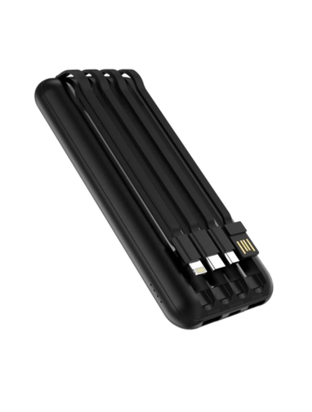 Devia Kintone Series Wired Power Bank , 10000 mAh 5 Ports , Black , MP32B