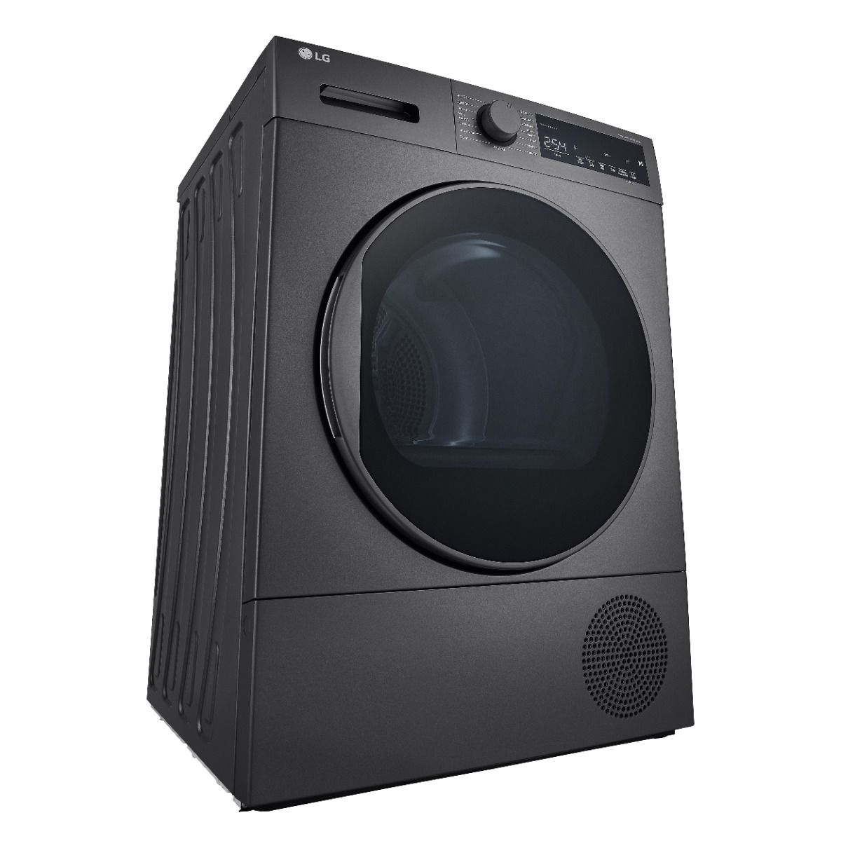 LG Dryer , 8 kg , Dark Silver - RH80T2SP7RM
