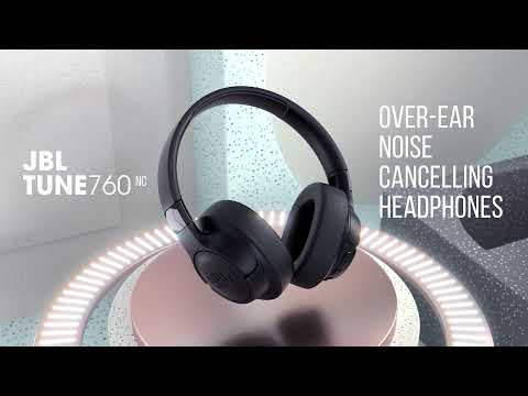 Jbl Tune 760 Wireless Over Ear Headphones , Black