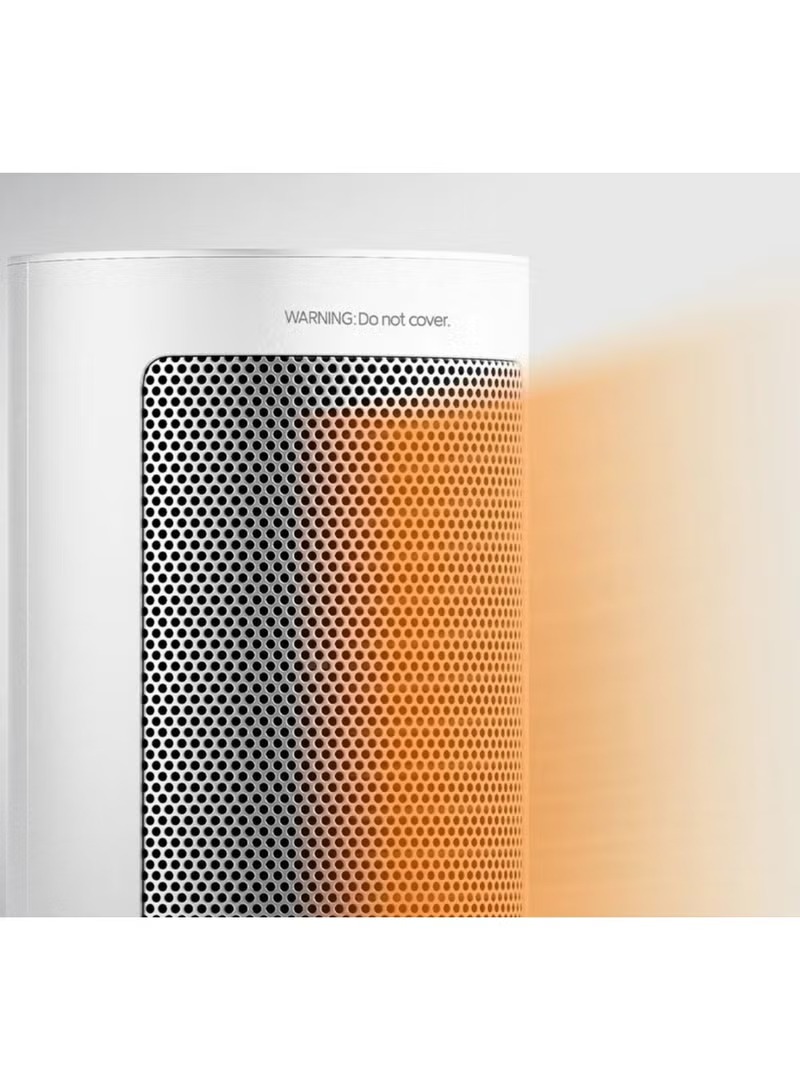 دفاية مروحة كهربائية شاومي ميجيا Overheating Protection ، 2000 وات ، ابيض - LSNFJ03ZM