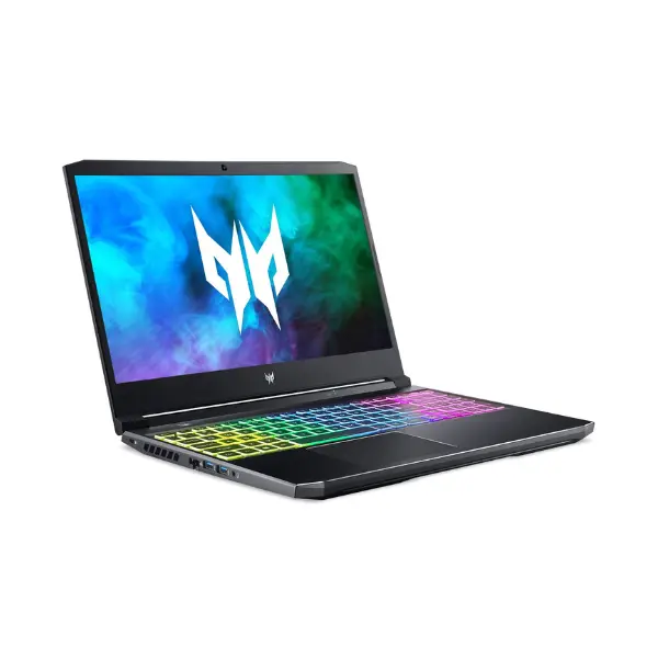 لاب توب جيمنج ايسر بريداتور هيليوس 300 - PH315-54-760S ، معالج انتل كور i7-11800H 15.6 بوصة ، هارد 512 جيجا بايت SSD ، رام 16 جيجا بايت ، كارت شاشة انفيديا جي فورس RTX 3060 ،ويندوز 10 - اسود ايبس
